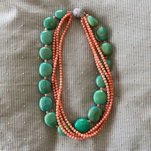 Fine stone necklace